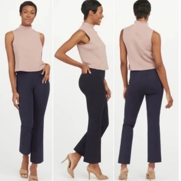 SPANX Black Ankle Pants size xl - Picture 3 of 13